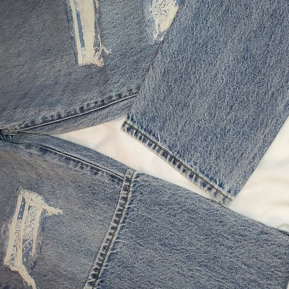 Pacsun bandana patch mom jeans - Picture 8 of 11